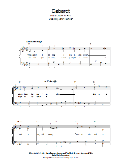 Cabaret (Chorus Only) von Ted Koehler (Download) 
