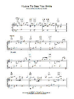 I Love To See You Smile von Randy Newman (Download) 