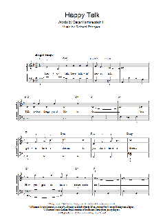 Happy Talk von Rodgers & Hammerstein (Download) 