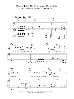 Do Nothin' Till You Hear From Me von Diana Krall (Download) 