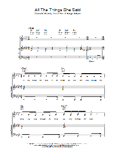 All The Things She Said von Tatu (Download) 