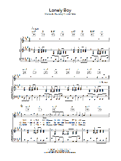 Lonely Boy von Andrew Gold (Download) 