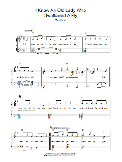 I Know An Old Lady Who Swallowed A Fly von Traditional (Download) 