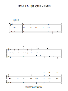 Hark Hark The Dogs Do Bark von Traditional (Download) 