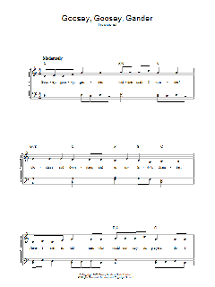 Goosey Goosey Gander von Traditional (Download) 
