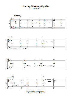 Eensy Weensy Spider von Traditional (Download) 