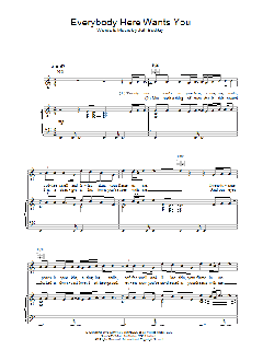 Everybody Here Wants You von Jeff Buckley (Download) 