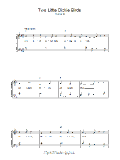 Two Little Dickie Birds von Traditional (Download) 