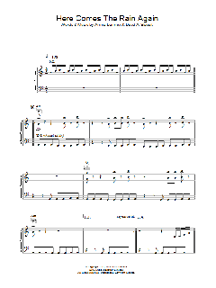Here Comes The Rain Again von Eurythmics (Download) 