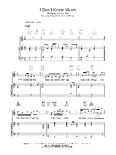 Don't Know Much von Aaron Neville (Download) 