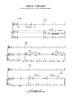 Who's That Girl? von Eurythmics (Download) 