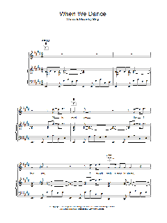 When We Dance von Johannes Brahms (Download) 