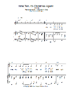 Nine Ten It's Christmas Again von Alison Hedger (Download) 