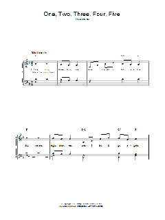 One Two Three Four Five von Mercer Ellington (Download) 