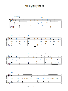 Three Little Kittens von Tom Adair (Download) 