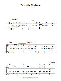 Two Little Chickens von Isaac Watts (Download) 