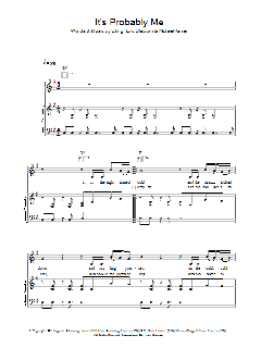 It's Probably Me von Sting (Download) 