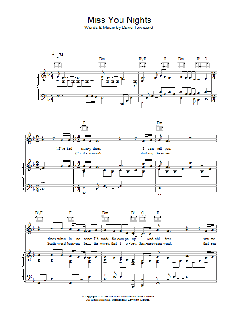 Miss You Nights von Cliff Richard (Download) 