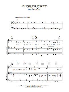 My Personal Property von Cy Coleman (Download) 