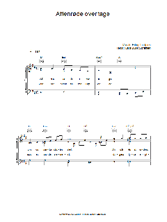 Aftenrøde Over Tage von Erling Lindgren (Download) 