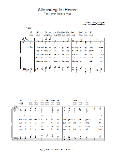 Aftensang For Herren - For Herren Lad Os Singe von Erling Lindgren (Download) 