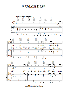 Is Your Love In Vain von Jean-Philippe Rameau (Download) 