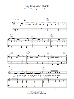 Sky Blue And Black von Johann Sebastian Bach (Download) 