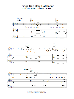 Things Can Only Get Better von Johann Sebastian Bach (Download) 