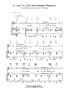 (I Love You) For Sentimental Reasons von Nat King Cole (Download) 