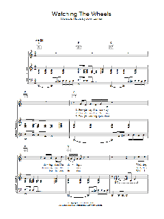 Watching The Wheels von John Lennon (Download) 