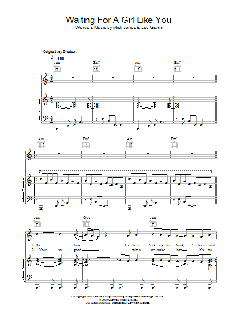 Waiting For A Girl Like You von Foreigner (Download) 