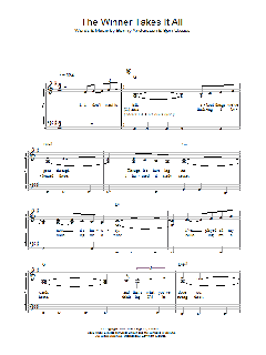The Winner Takes It All von ABBA (Download) 