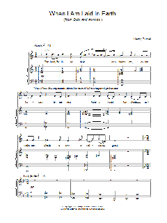 When I Am Laid In Earth von Conrad Kocher (Download) 