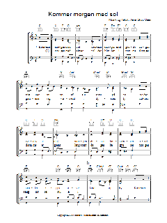 Kommer Morgen Med Sol von Isaac Watts (Download) 