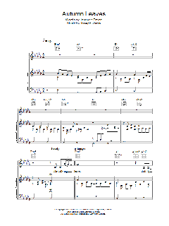 Autumn Leaves (Les Feuilles Mortes) von Eva Cassidy (Download) 