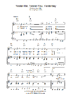 Yester-me, Yester-you, Yesterday von Stevie Wonder (Download) 