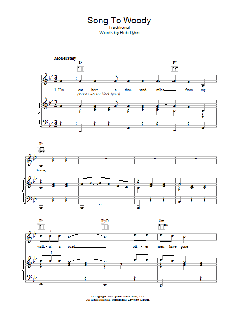 Song To Woody von Bob Dylan (Download) 