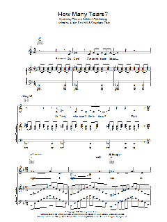 How Many Tears? von Harry Gregson-Williams (Download) 