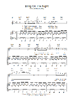 Bring On The Night von Sting (Download) 