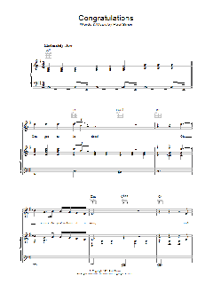 Congratulations von Giovanni Allevi (Download) 