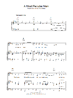 A Most Peculiar Man von Simon & Garfunkel (Download) 