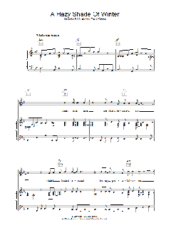 A Hazy Shade Of Winter von Simon & Garfunkel (Download) 