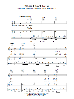 Where I Want To Be von Tim Rice (Download) 
