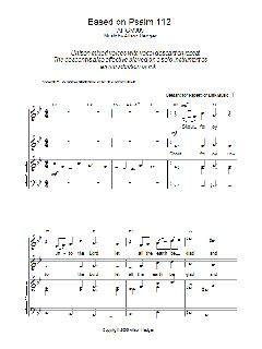 Based On Psalm 112 von Alison Hedger (Download) 