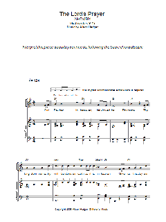 The Lord's Prayer von Alison Hedger (Download) 