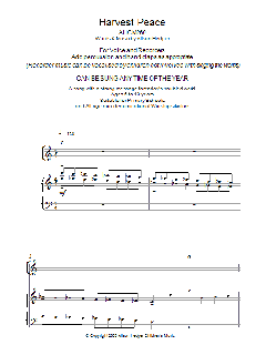 Harvest Peace von Peggy Lee (Download) 