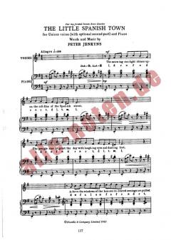 The Little Spanish Town von Peter Jenkyns 