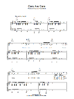 Cars Are Cars von Hal David (Download) 