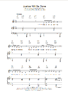 Justice Will Be Done von Elvis Presley (Download) 