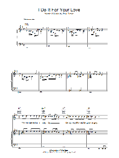 I Do It For Your Love von Dennis McCarthy (Download) 